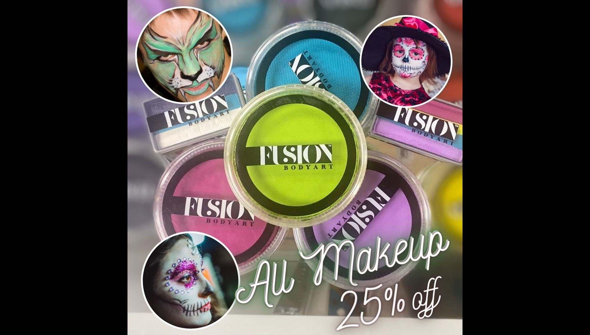 Global, Jest Paint, Mehron, makeup, face painting