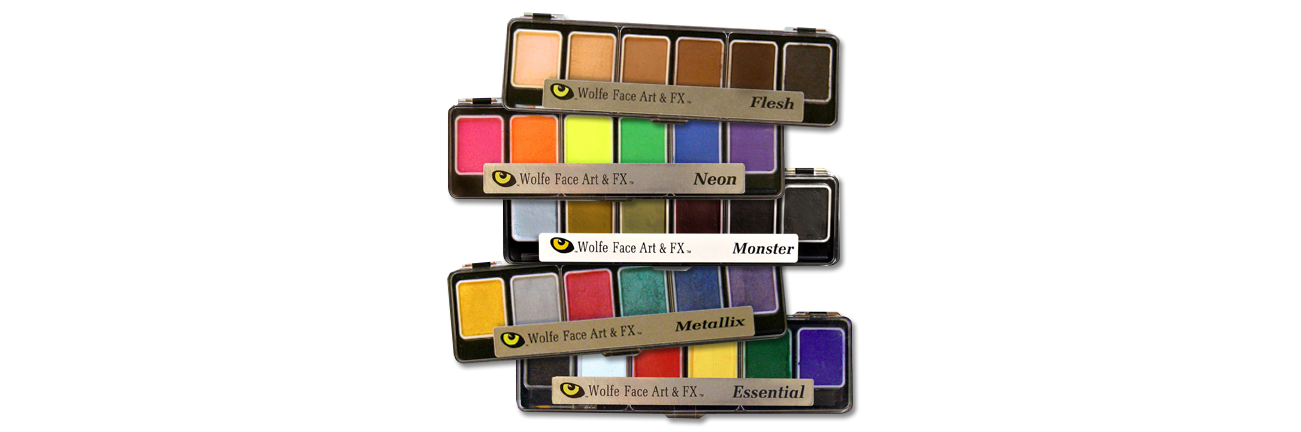 wolfe face art palette